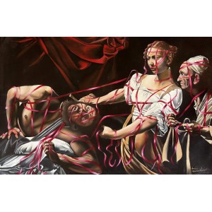Zulekha Mandokhail, 24 x 36 Inch, Oil on Canvas, AC-ZMKL-002